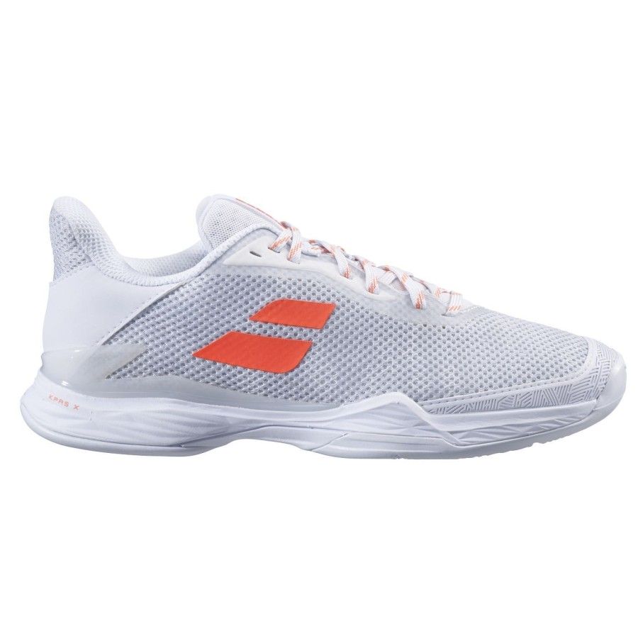 Babolat Jet Tere Clay W, White/Living Coral