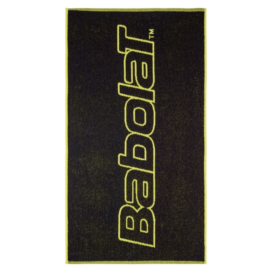 Babolat MEDIUM TOWEL, Black/Aero