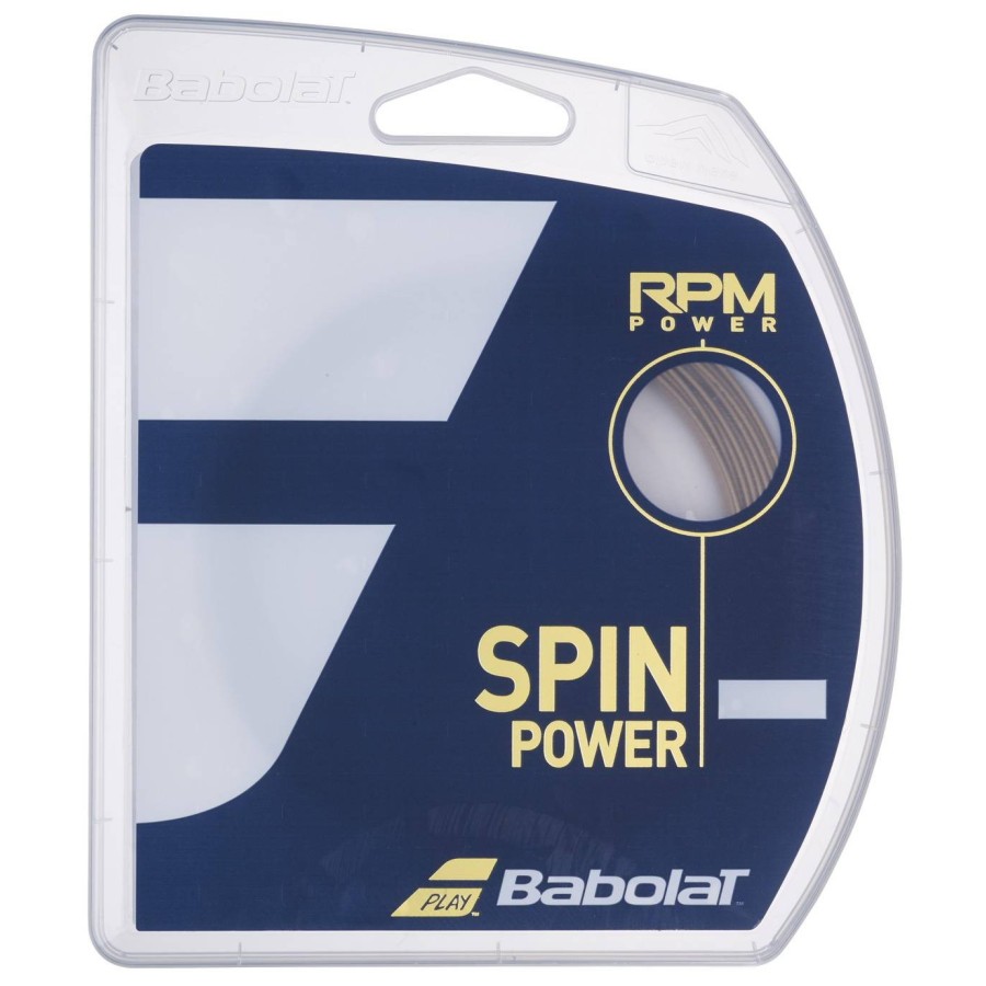 Babolat RPM Power 12m - brązowy: rotacja i siła