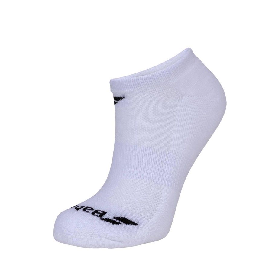 Babolat INVISIBLE 3 PAIRS PACK, White/White