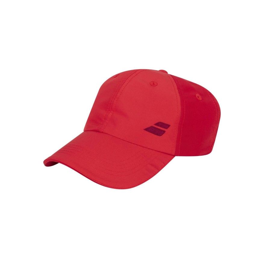 Babolat BASIC LOGO CAP, Tomato Red
