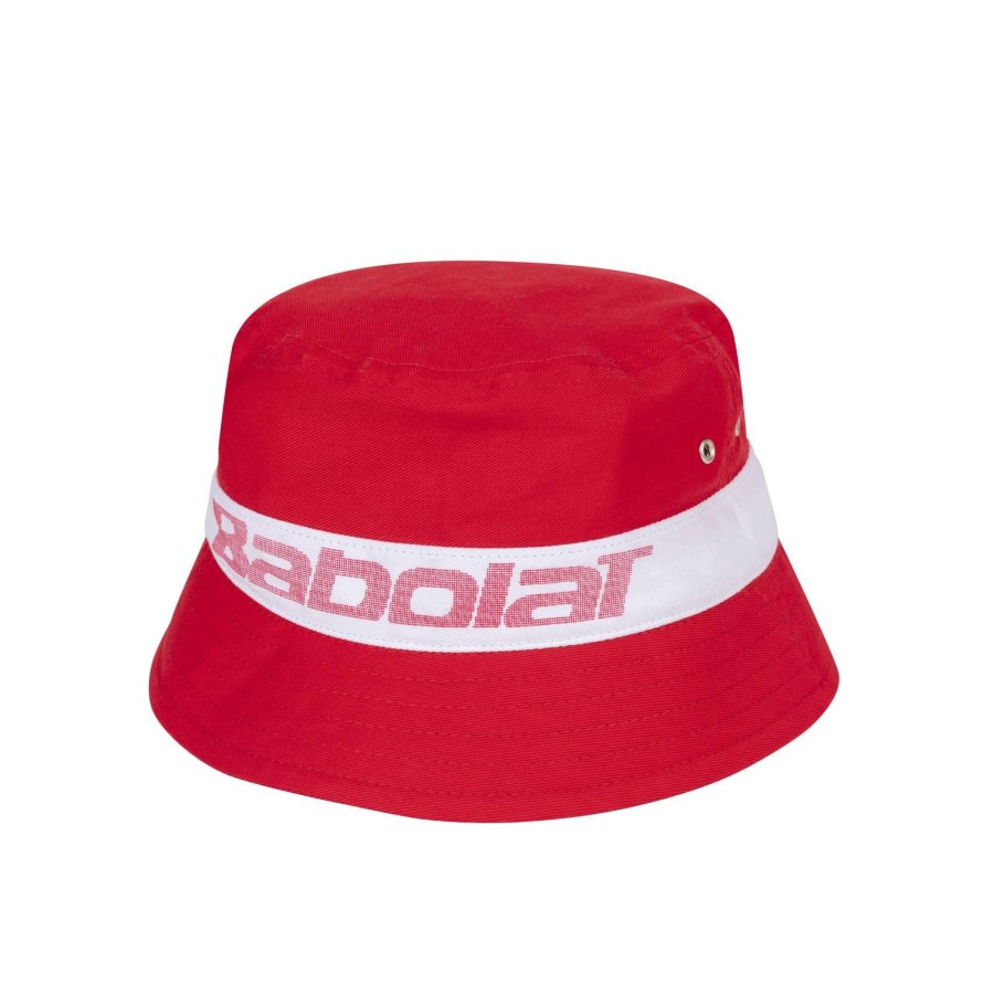 Babolat BUCKET HAT, Tomato Red