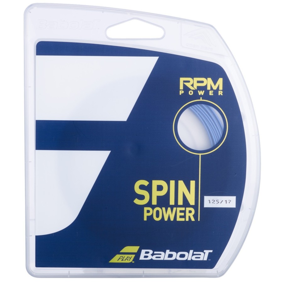 Babolat RPM Power 12m - niebieski: rotacja i siła