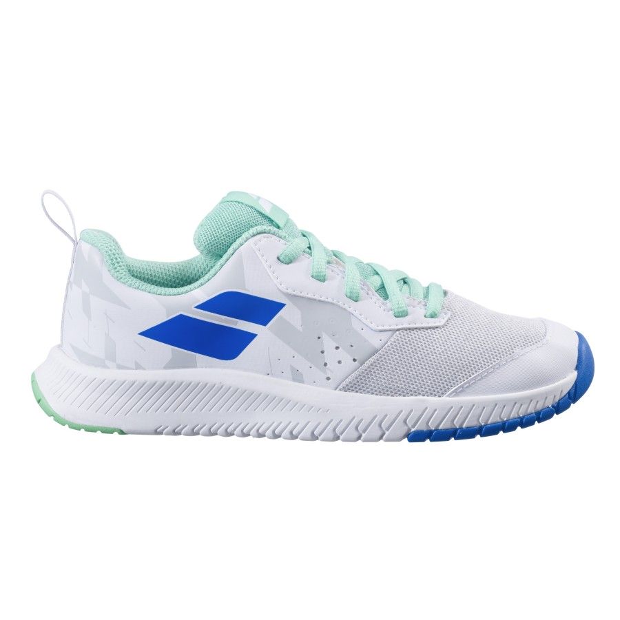 Babolat Pulsion AC Jr, White/Biscay Green