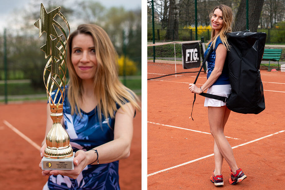 Magdalena Wielec - organizatorka Tennis Stars League by BABOLAT